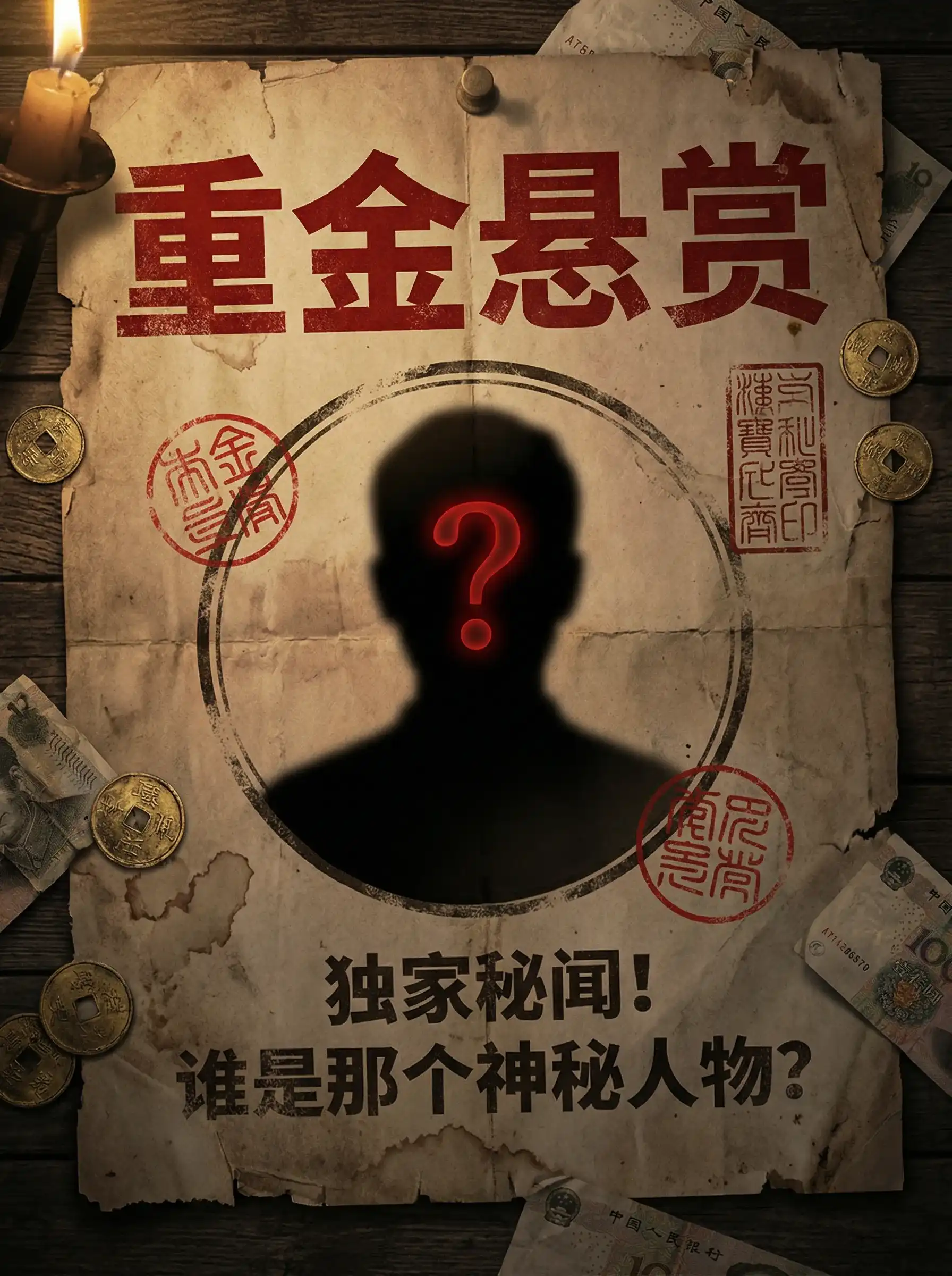 小车拉大马 - 重金悬赏线索征集令
